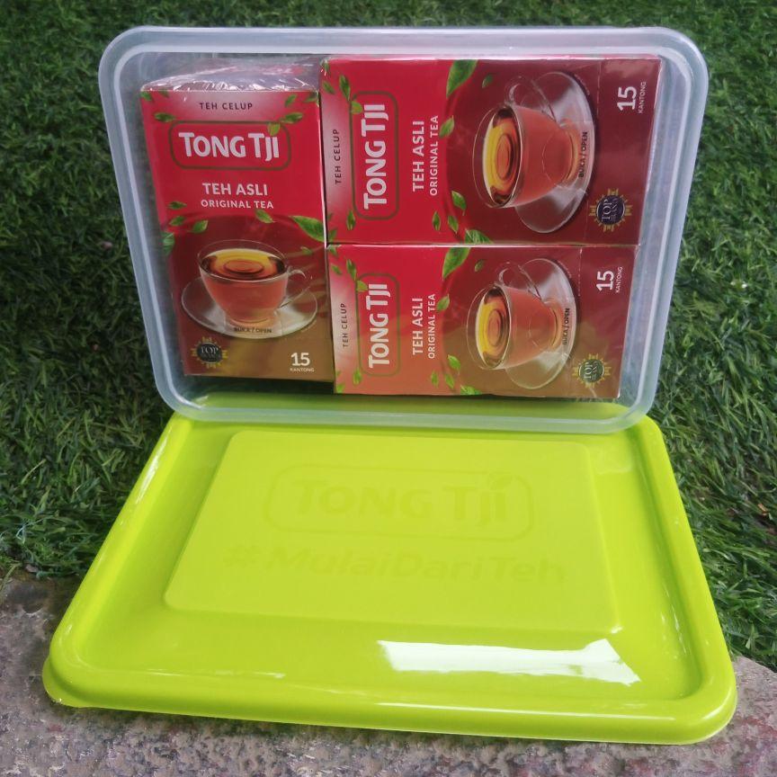 DANDANG Teh Celup Asli 2 Pak @ 25 Kantong GRATIS Canester Rasa Khas Nikmat & Praktis untuk Relaksasi Tubuh Cocok untuk Anda yang Sibuk Herbal Gula