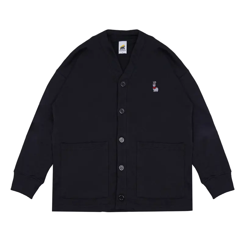 House of Smith Sweater New Carpaca Black #3 - Cardigan Pria 0