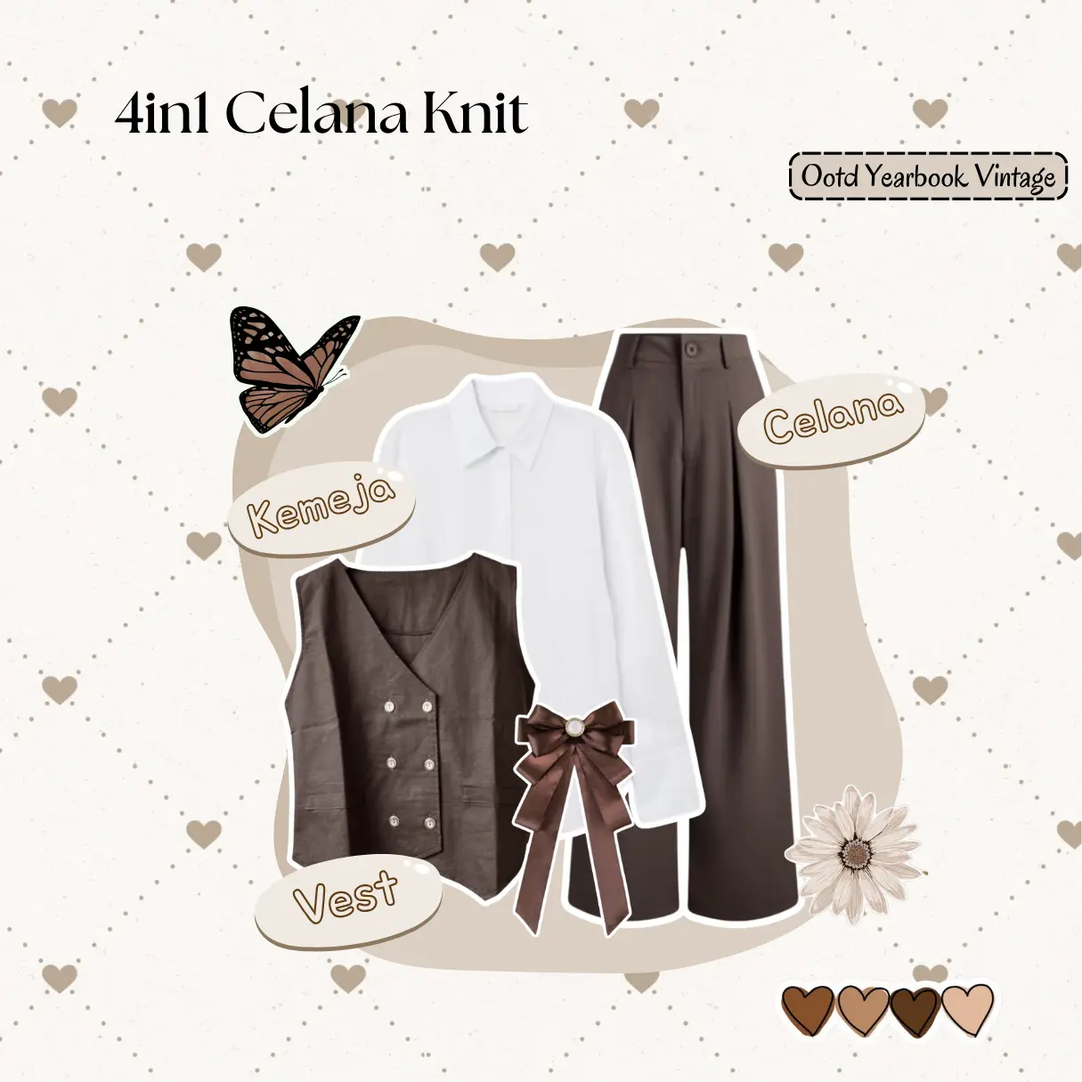 4in1 Celana Knit