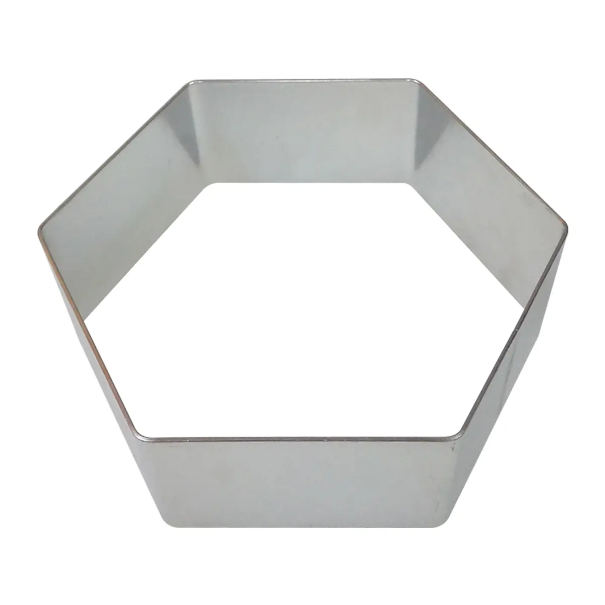 1 PCS Baking Mould Cookie Cutter DIY Mold Baking Egg Mould Bakeware Molds Circle Hexagonal Shape Biscuit Stainless Steel Cake Decoration