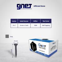 Gambar GNET Gypsum Screw R | Skrup Gipsum Self Tapping dari GNET Official Store Kota Tangerang 2 Tokopedia