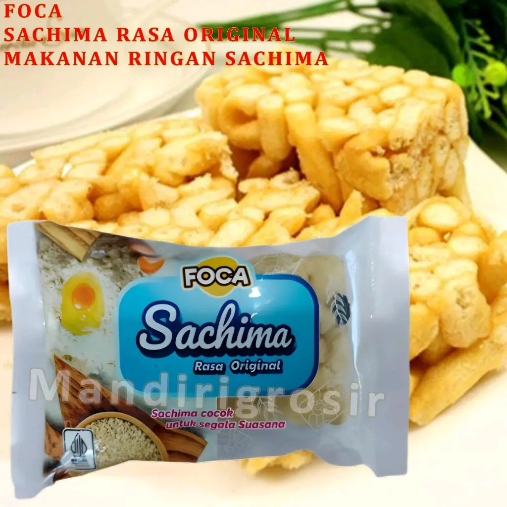 FOCA SACHIMA | RASA ORIGINAL | TEKSTUR LEMBUT | COCOK UNTUK SEGALA SUASANA | UKURAN 40 GRAM | BPOM HALAL |