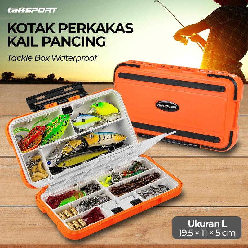Product Introduction of Kotak Kail Tempat Aksesoris Pancing Double Slide Multi Slot 5