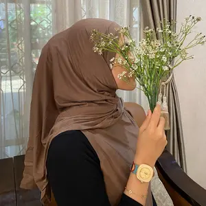 PASHMINA OVAL BAHAN KAOS PREMIUM Jilbab Kerudung Instan