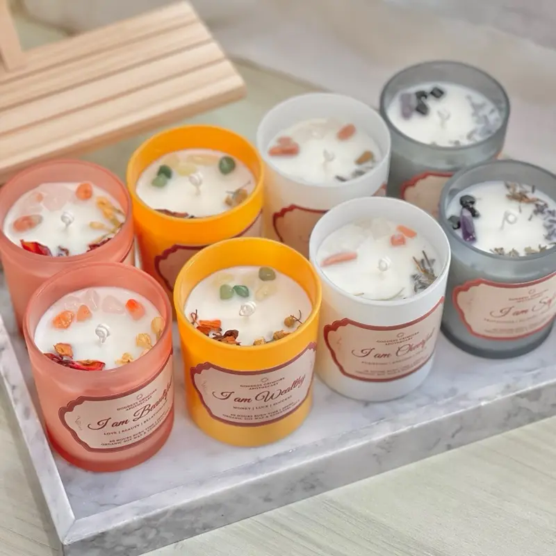 Manifestation Scented Candles - Home Decoration - Goddess Grimoire
