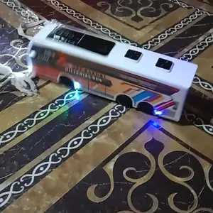 MAINAN BUS BASURI TELOLET LAMPU DAN MUSIK BUS TELOLET BUMP GO Toys