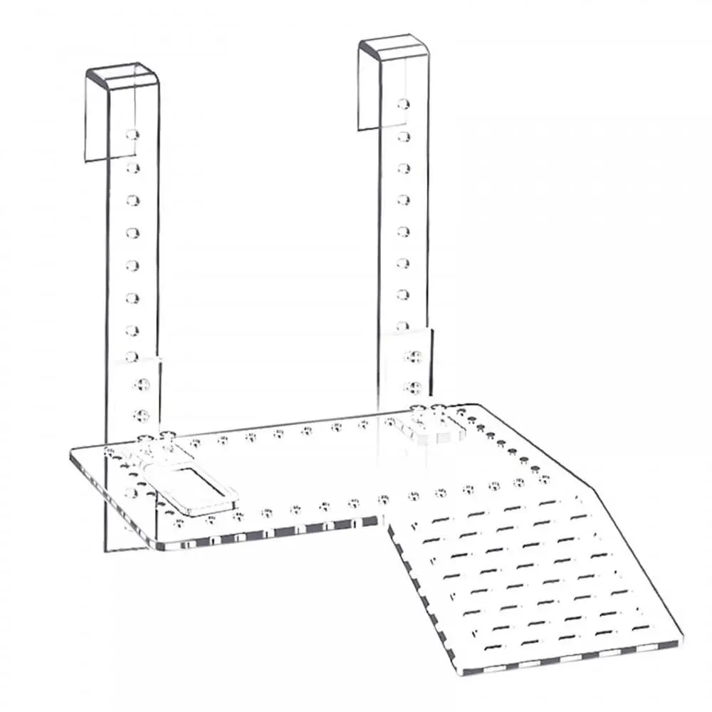 for Turtle Tank Aquarium Hanging Turtle Basking Platform Adjustable Large Aquatic Reptile Tortoise Resting Terrace Acrylic Transparent Turtles Dock