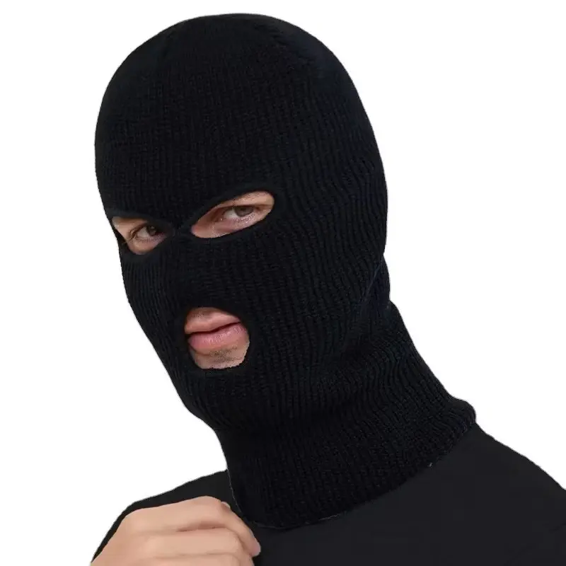 Topi Masker Ninja Pria COD Kupluk Sebo Maling Lubang 1-2-3 Warna Hitam