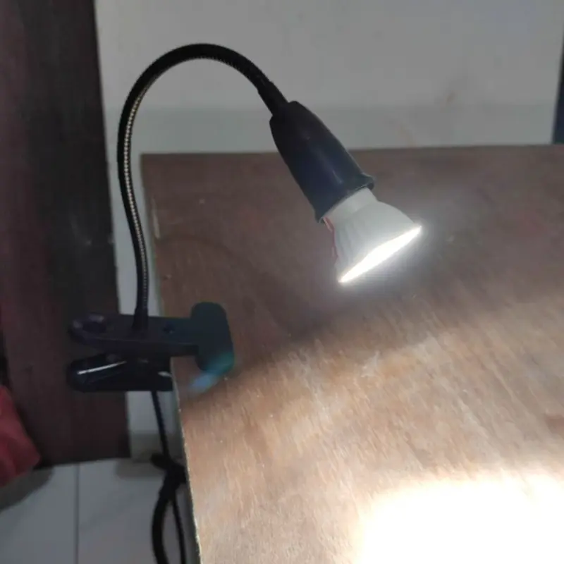 Bohlam saja Sorot 8 Watt Anti Flicker fitting lampu E27 1