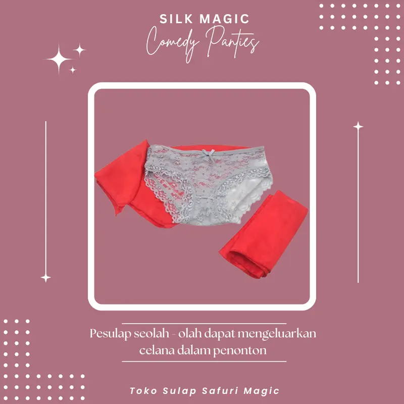 Alat Sulap Comedy Panties - Prank Celana Dalam - Sulap Comedy - Toko Sulap 0