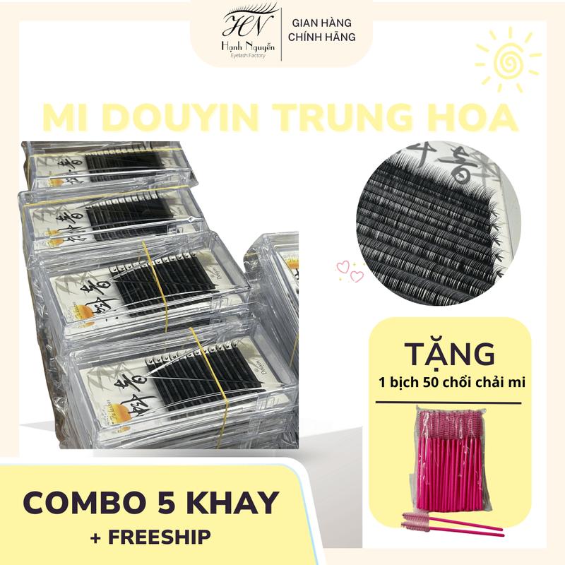 Mi Douyin Trung Hoa Thủ Công Cao Cấp Sợi Siêu Mềm Ngọn Sole Đan Xen Tự Nhiên Độ Cong Độc Quyền - Hạnh Nguyễn