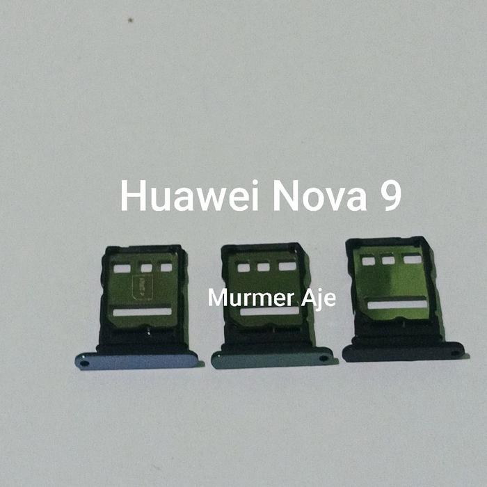 Gambar Sim card tray slot sim card tempat kartu huawei nova 9 oem - Black dari Murmeraje Kota Tangerang Tokopedia