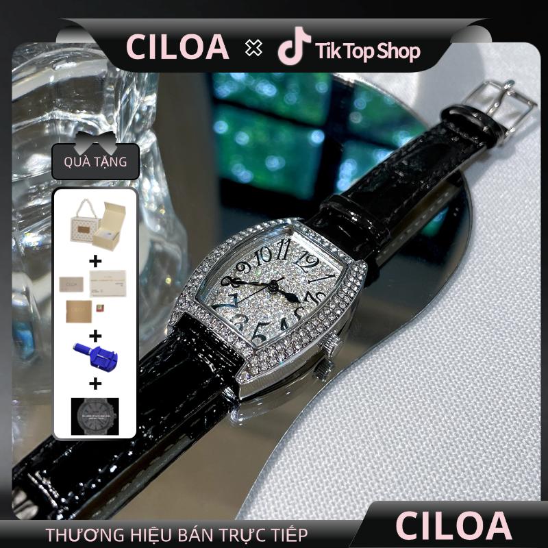 【PERFECT 【CILOA Đồng Hồ Nữ, Đồng Hồ Nữ Thích Hợp, Phong Cách Nữ Thần Trong Mơ Hoàn Hảo, Thiết Kế Sang Trọng, Chống Thấm Nước【5878 