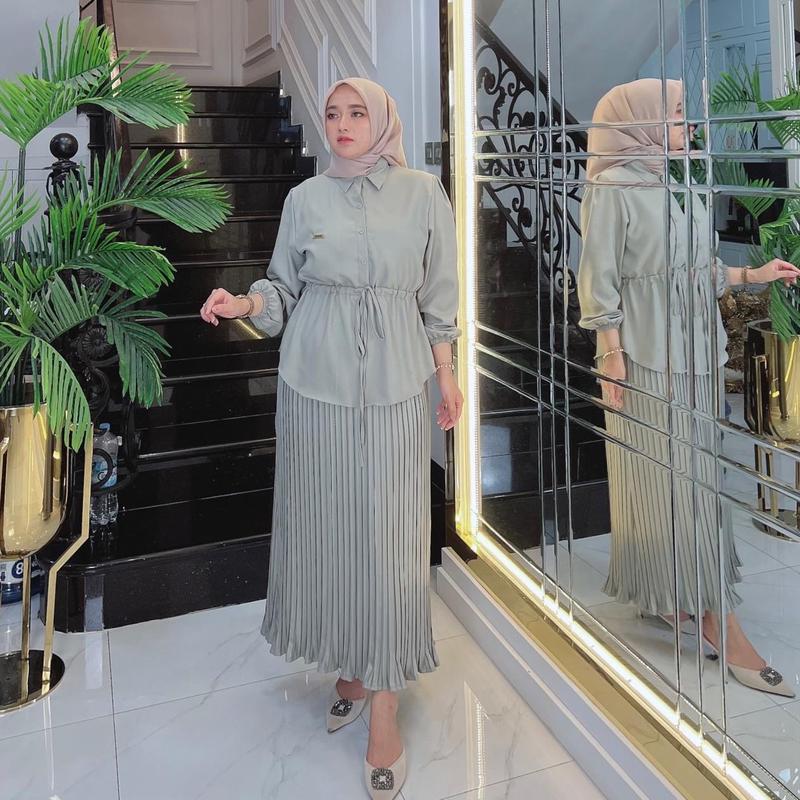 Gwenza - Cintya Setelan Rok Cantik - Muslim Wanita 0