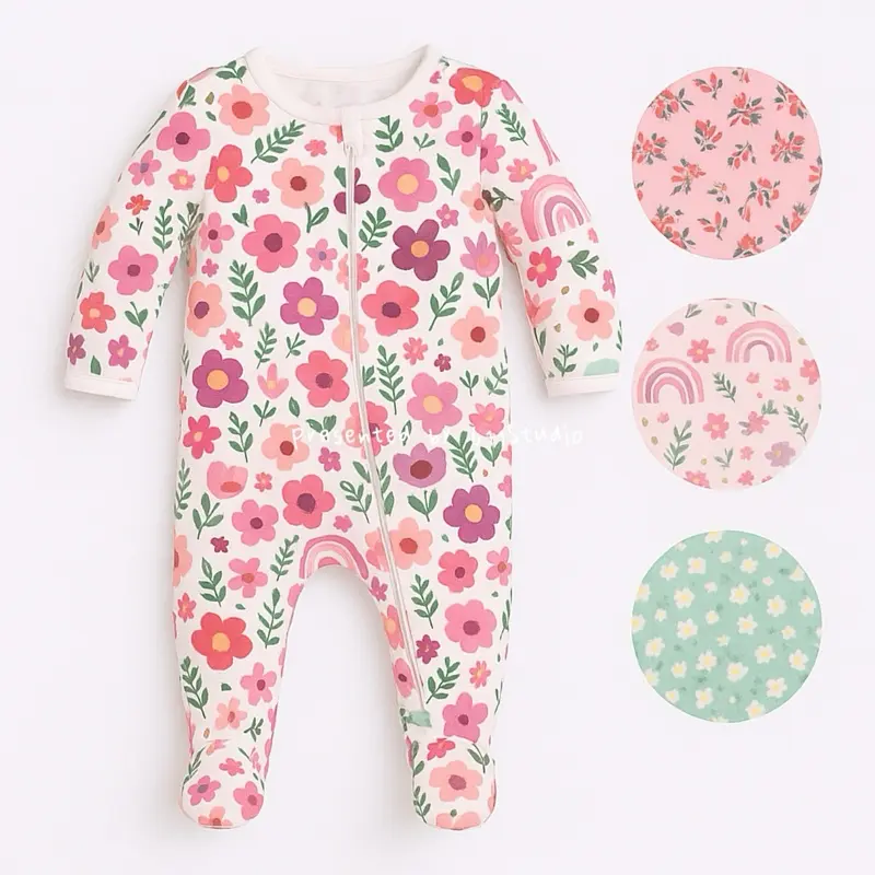 Baby Girls Sleepsuit