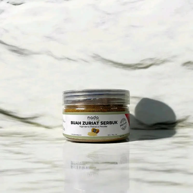 BUAH ZURIAT Bubuk Serbuk Premium Organik | Herbal Promil Program Hamil Dan Kesuburan | Hyphaene Thebaica Organic Powder | 50gr, 100gr, 250gr, 500gr & 1Kg 2