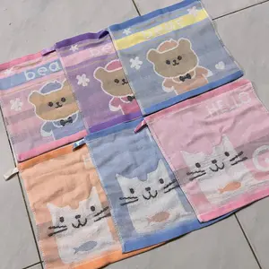 Sapu Tangan Handuk Halus Kualitas Premium Dixon 25 x 25 cm