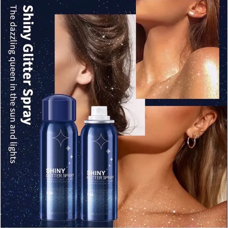 glitter spray body shiny / gliter spray badan 0