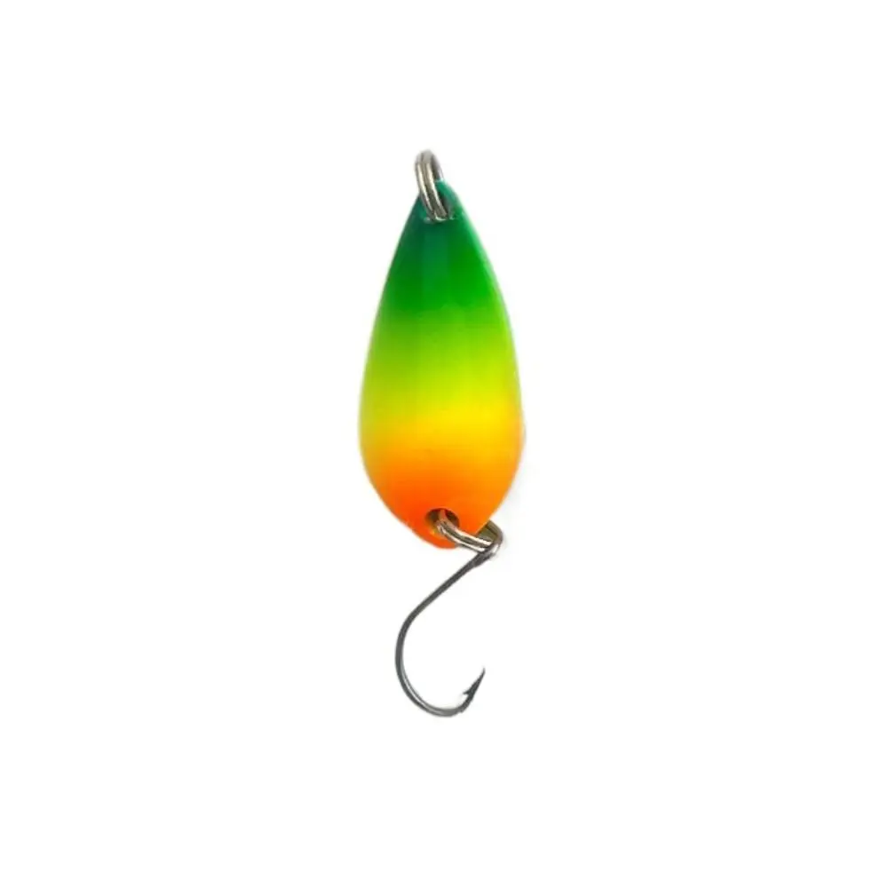 Trout Lure UV Colorful Pesca Isca Artificial Bait Colorful High Quality Copper Spoon Bait Durable Metal Hard Baits Fishing Tools
