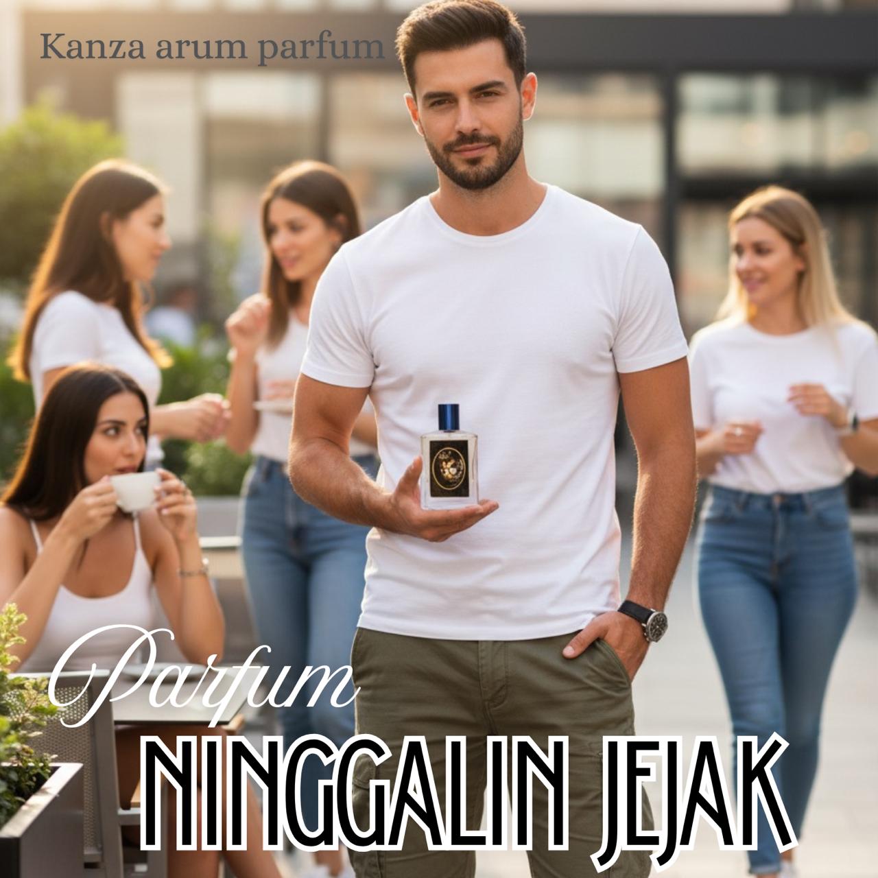 Parfum kenangan wangi Ninggalin Jejak Parfum Pria dan wanita Wangi natura lembut Tahan Lama 35ml 60ml 100ml non alkohol  aroma lembut elegan untuk sehari-hari
