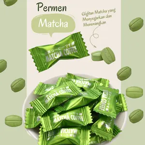 Permen Matcha Coffee Viral Bebas Gula Rasa Matcha Yang Nikmat/Permen Halal Cocok Untuk Jadi Cemilan Santai Saat Sendiri Dan Berkumpul Dengan Keluarga dan Teman, Promo Rasa Matcha Yang Berbeda, 24Pcs 48Pcs 100Pcs 150Pcs