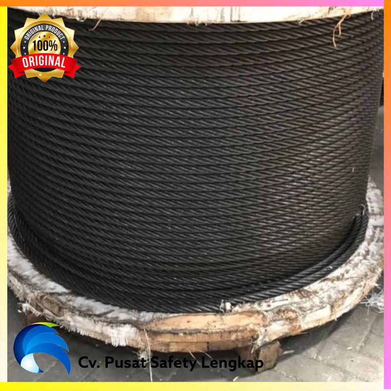 Wire Rope / Kawat Seling Baja 12mm 6x12 Galvanised - Shop | Tokopedia