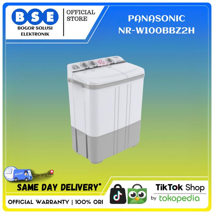 Gambar MESIN CUCI 2 TABUNG PANASONIC 10KG NA-W100BBZ2 PANASONIC NAW100BBZ2 dari Bogor Solusi Elektronik Kab. Bogor Tokopedia