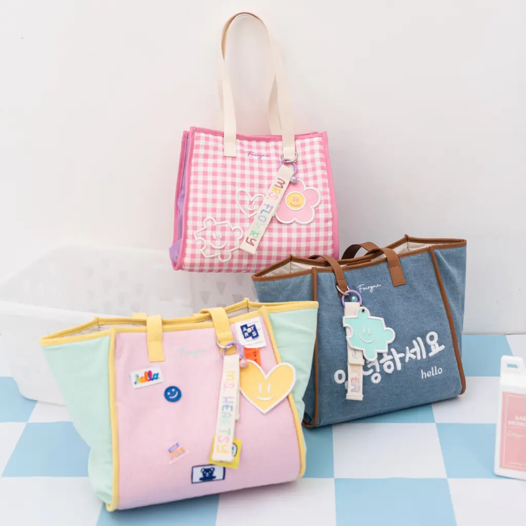 FAIRYNN - Charm It Up! Bora Bag Tas Kerja Bahu Tote Two Way Bag Wanita