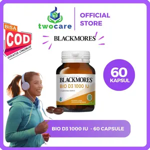 Blackmores Bio D3 1000 Vitamin D3 1000IU - 60 Kapsul