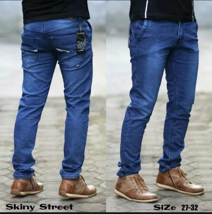 Product Introduction of JEANS LEV1S PRIA Dewasa Celana Panjang Denim Bahan Ngaret / Model Street Style Slimfit Pensil Skinny Cowok Melar Distro Stretch Celan 25