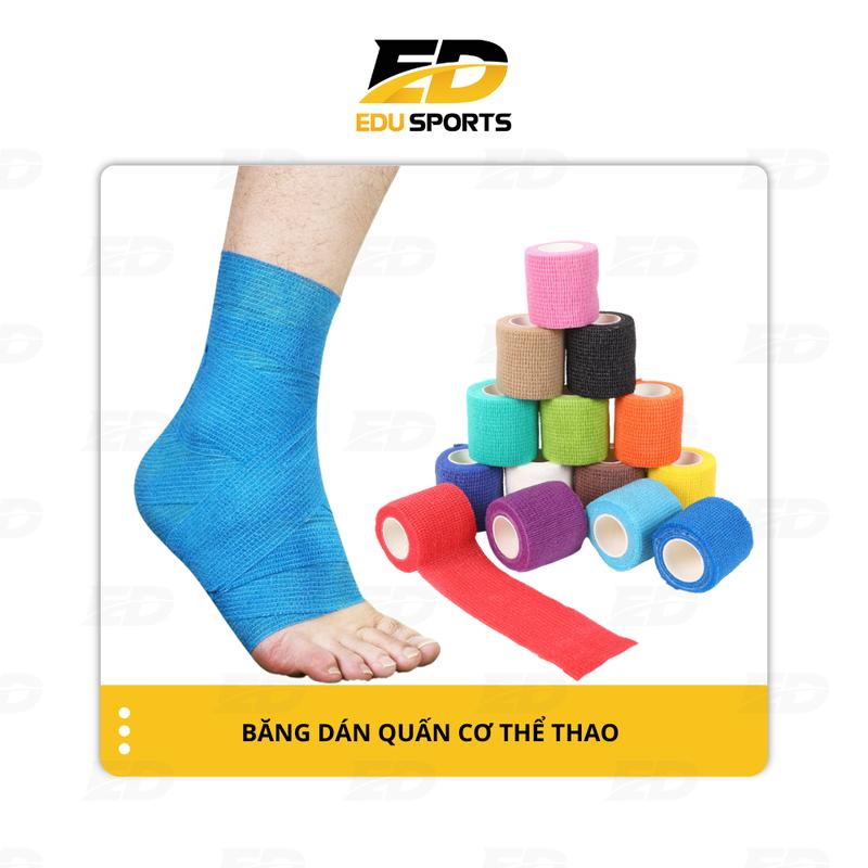  Hộp 24 Cuộn Băng Keo Thể Thao Cao Su Non Băng Quấn Cổ Chân Đầu Gối Cổ Tay Ngón Tay Unisex 