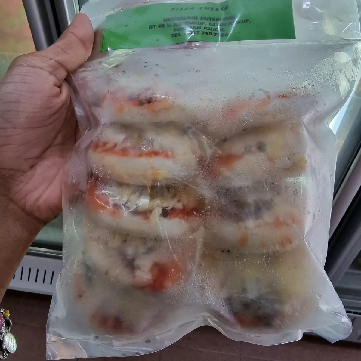 Mini Pizza Cheese Beef (Green)