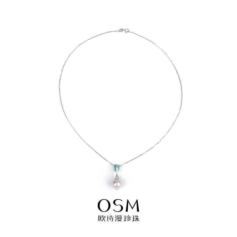 Product Introduction of 【036024】OSM 925 silver pearl necklaceDay star 6