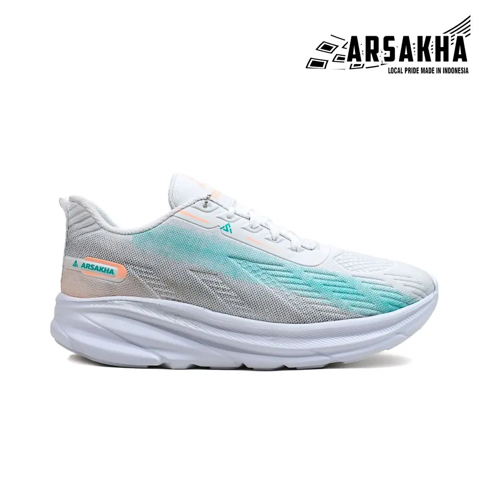 Arsakha Sepatu Olahraga 36-46 Pelangi Pria Wanita Sporty Material Premium Anti Slip Sol Phylon Sneakers Lari Joging Senam Voli Sporty