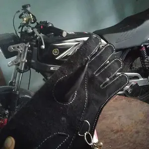 SEMPATI Sarung Tangan Kulit Suade Glove Latih Burung Parrot Parot GLVKLT