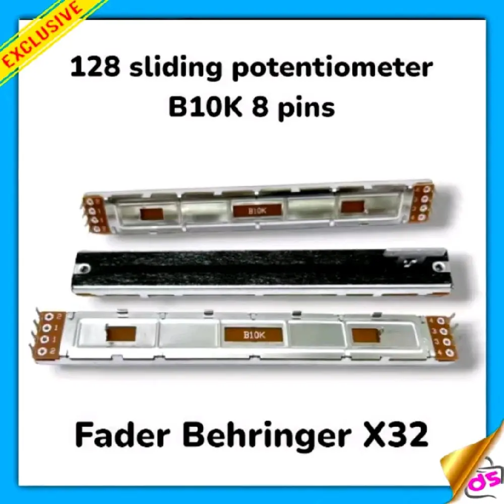 Potensio Fader Mixer Behringer X32 B10K 8Pin - Sparepart Replacement - Mixer Audio