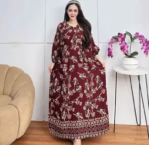 Gamis Exclusive Rinjani Premium Dress Wanita Rayon Tebal Busui Friendly  Viral Tebal Nyaman Dipakai Sehari hari