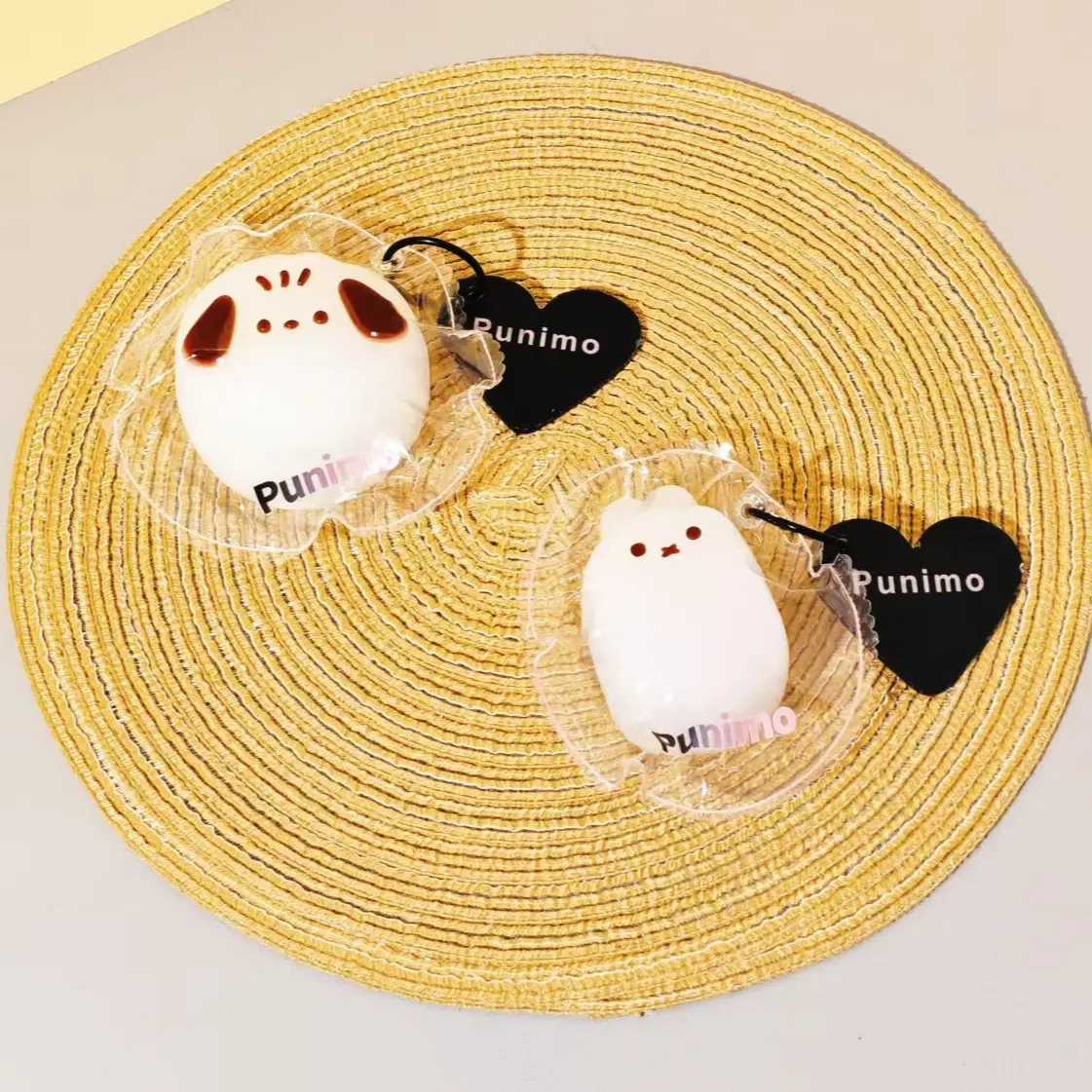 Punimo[A 104][触感・ねっとりクレイ感] クリア小動物シリーズ