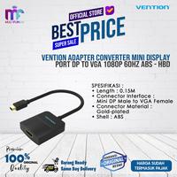 Gambar Vention Adapter Converter Mini Display Port DP to VGA 1080P 60Hz ABS - HBD kabel hd mi dari Multifungsi Online Kota Administrasi Jakarta Pusat 1 Tokopedia
