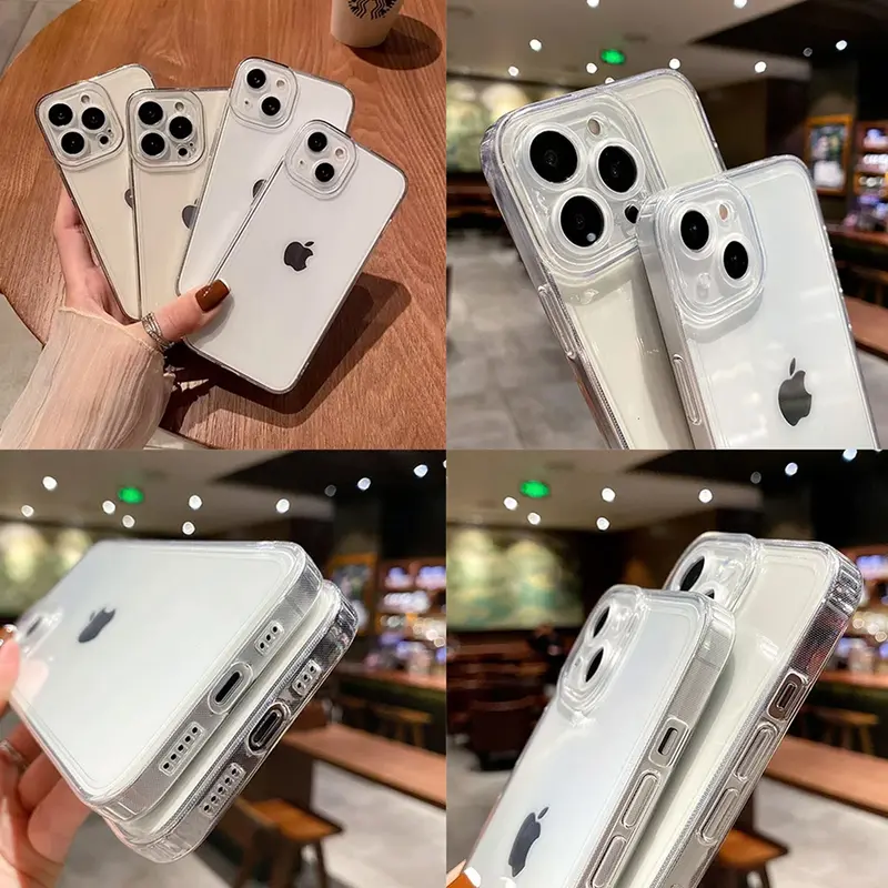 Case Hp Tecno Pova 6 Terbaru Softcase Bening TPU Casing Pova 6 NFC Pelindung camera Case Clear CC13 3