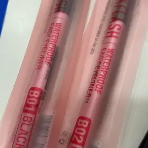 [Official] PINKFLASH #OhMyLine Eyeliner Pensil Hitam Anti Air Tahan Lama E01