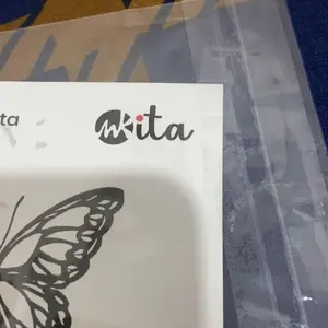 Tato Semi Permanen Fruit Ink Triple Number Burung Kecil Tatto Temporer Tahan 7-14 Hari