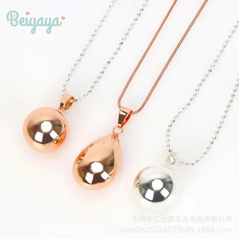 BEIYAYA Gelang Bayi dan Kalung Ibu, Musik Edukasi Bayi, Hadiah Ulang Tahun Bayi Baru Lahir, Perhiasan Pengasuhan Anak dengan Mini Lonceng COD&Ready A001 5