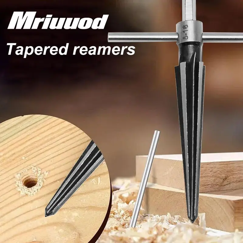 1 Bộ Mũi Khoan Cầm Tay 5-16Mm, Dụng Cụ Thay Thế, Tay Cầm Bạc 3-13Mm, Mũi Khoan Côn HSS, Bộ Mũi Khoan Côn 6