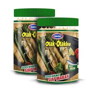 Gaga Sosis Otak Otak Rasa Ikan 1 Toples Isi 26 PCS Sosis Nikmat Siap Makan Otak Otakku