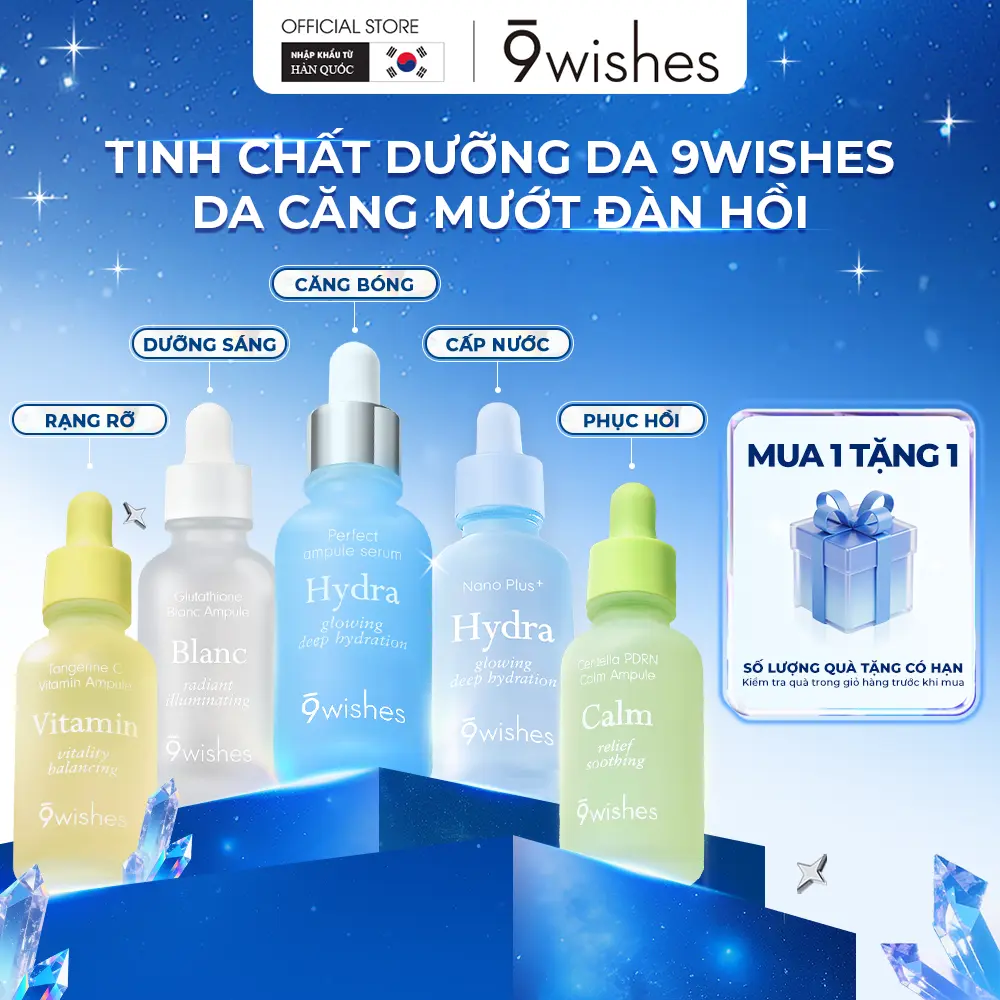 Tinh Chất Dưỡng Da 9 Wishes 30ml (Chọn dòng phù hợp theo phân loại)