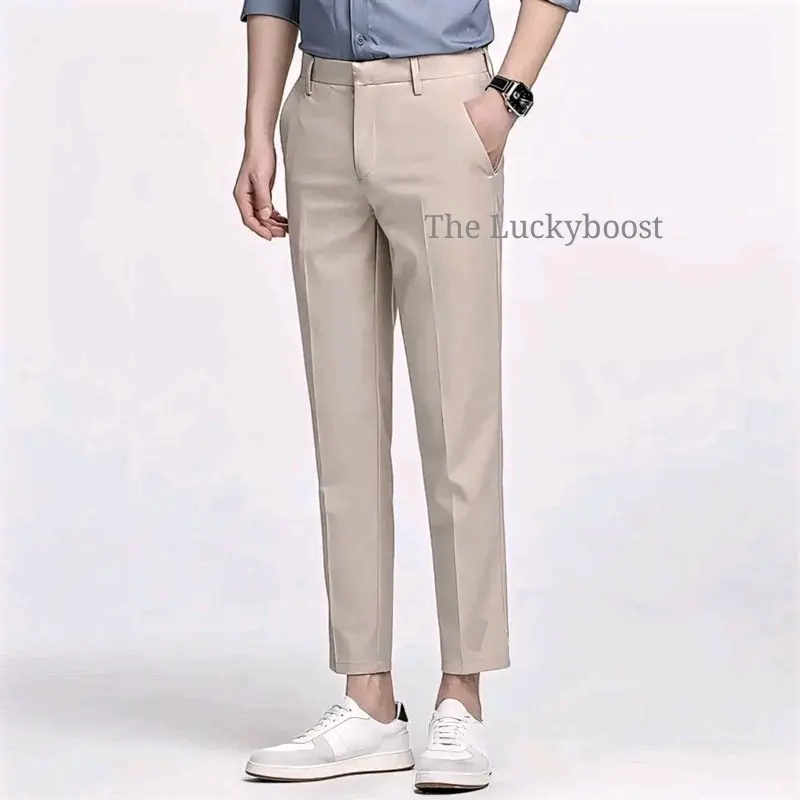 celana ankle pants celana kantor celana bahan woll celana formal celana kerja celana casual Pria Panjang ankle Slimfit