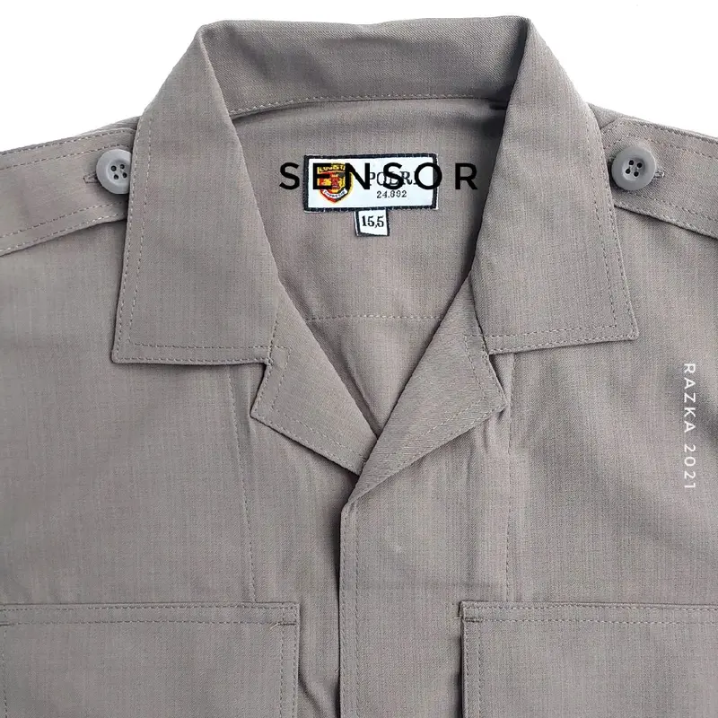 SERAGAM PDL SATU STEL BAJU DAN CELANA KODE 24.892 KAIN HALUS 5