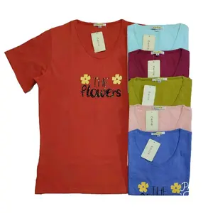 Kaos Calfia Blouse Wanita Katun / Atasan Jalan Jalan