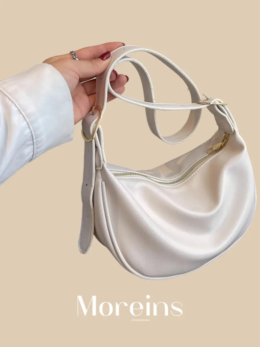 Moreins AMT003 Sleek Korean Style Bag Tas Harian Unisex Kapasitas besar Kualitas Tinggi Polos Kulit PU Selempang